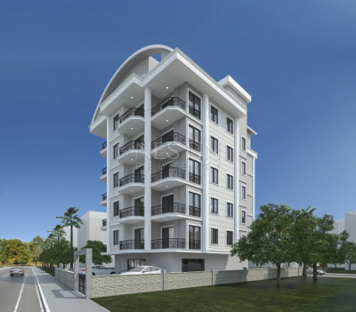 Квартира 1+1 в новом комплексе в 400 метрах от моря в районе Махмутлар фото 1