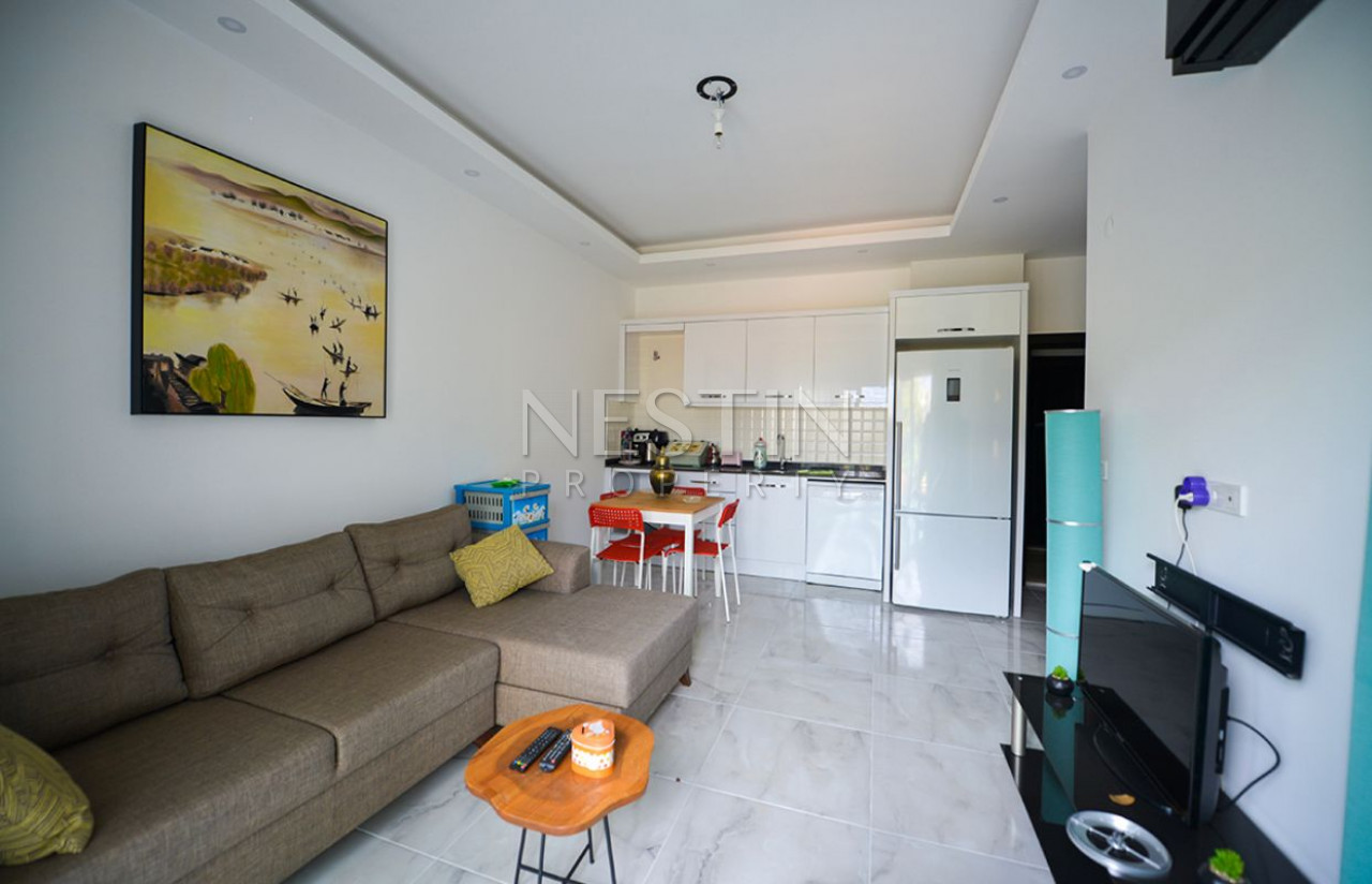 Квартира 1+1 в 1000 м от Средиземного моря в районе Оба фото 4