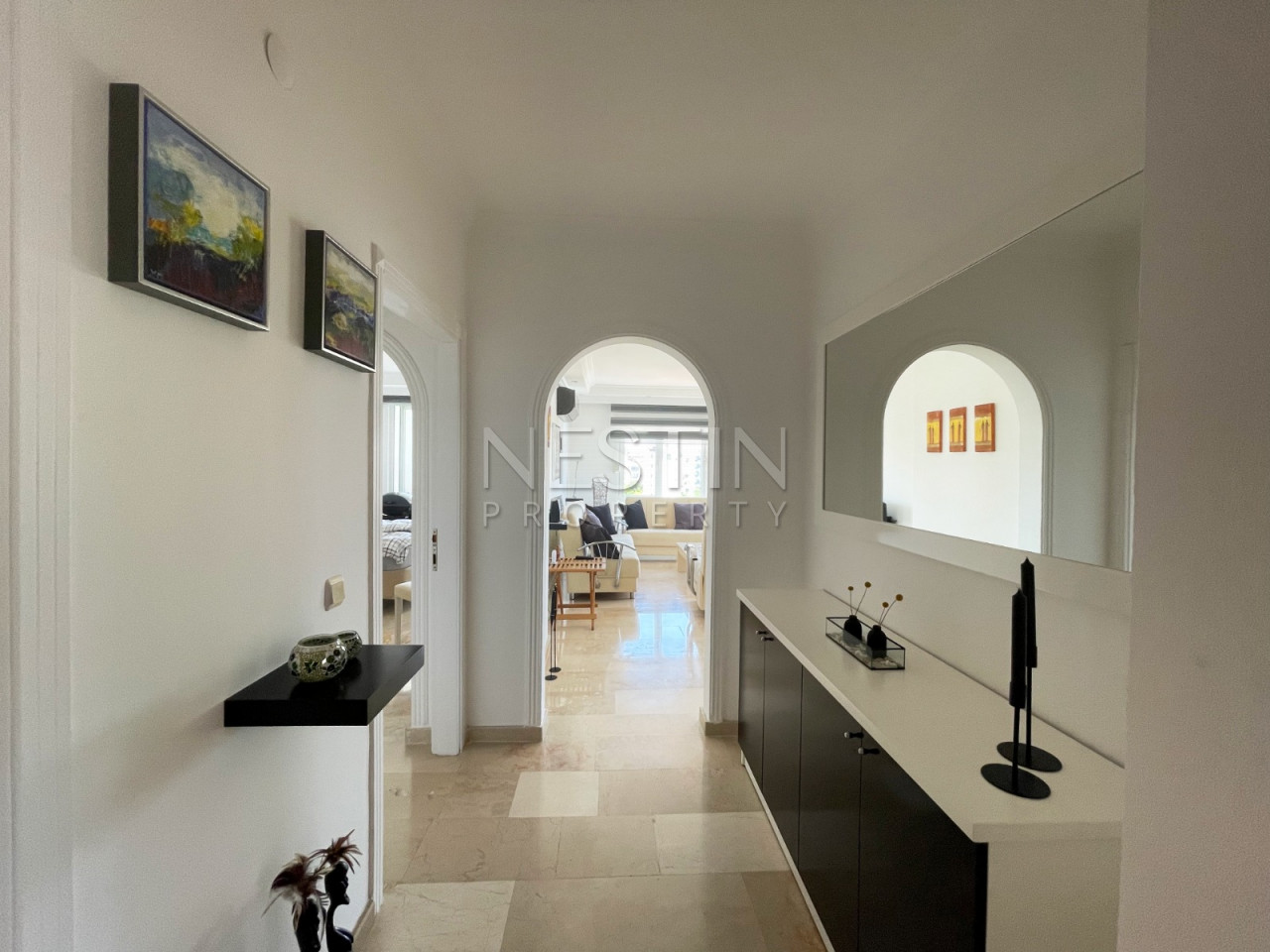 Апартаменты 2+1 в 600 метрах от моря в районе Тосмур фото 9