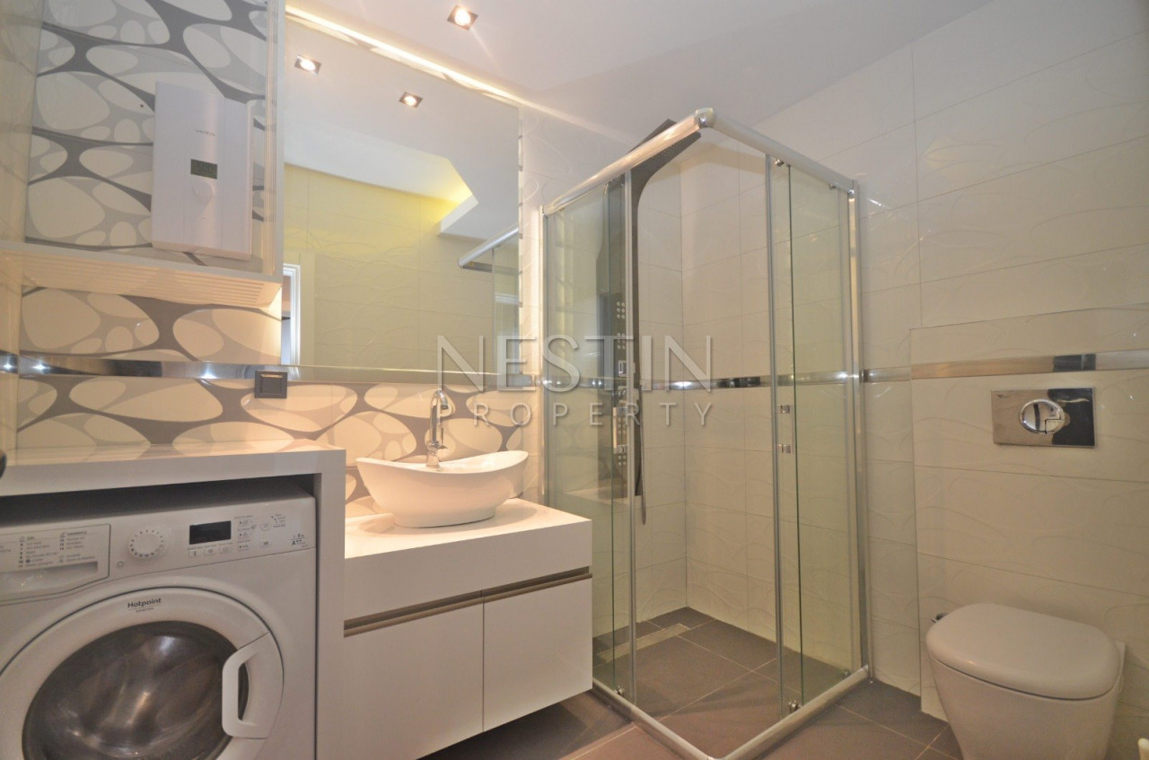 Пентхаус 2+1 с видом на Средиземное море в районе Каргыджак фото 20