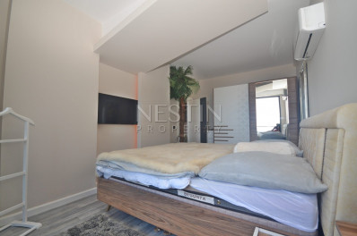 Пентхаус 2+1 с видом на Средиземное море в районе Каргыджак фото 22