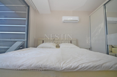 Пентхаус 2+1 с видом на Средиземное море в районе Каргыджак фото 26