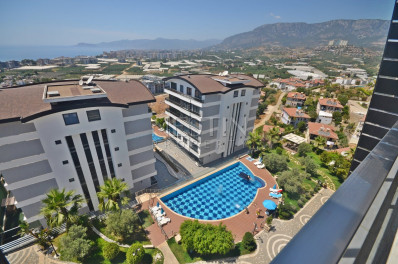 Пентхаус 2+1 с видом на Средиземное море в районе Каргыджак фото 29