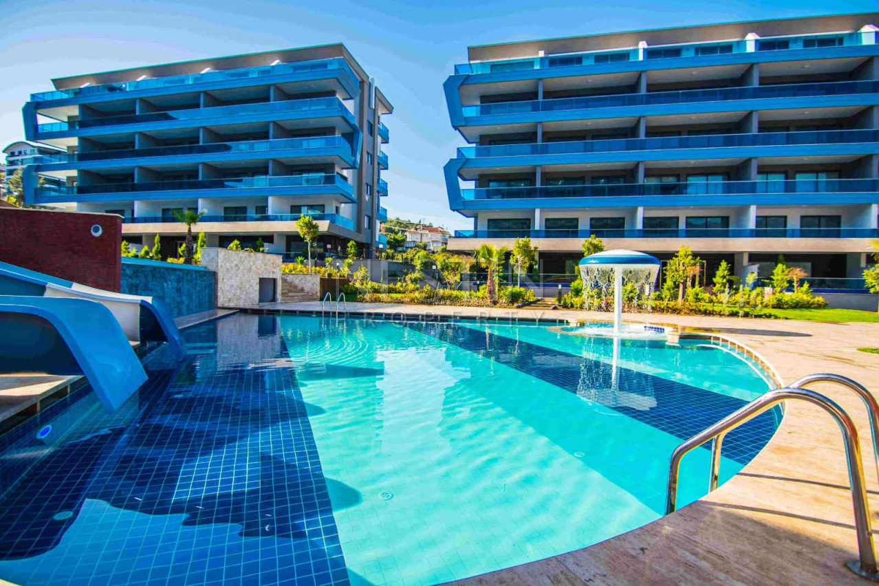 Просторный садовый дуплекс 3+1 в районе Каргыджак фото 4