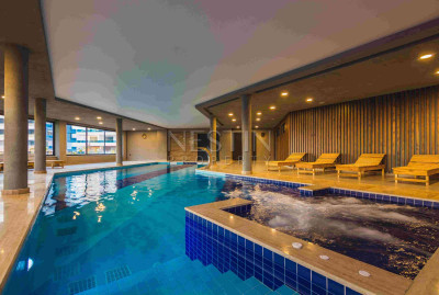 Просторный садовый дуплекс 3+1 в районе Каргыджак фото 11