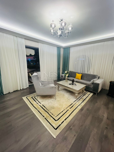 Просторный садовый дуплекс 3+1 в районе Каргыджак фото 19