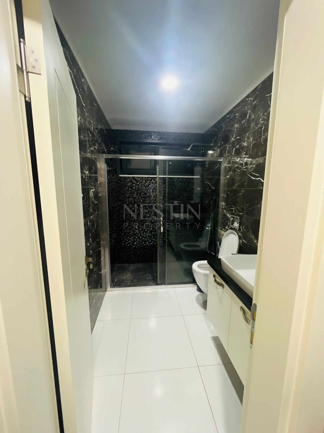 Просторный садовый дуплекс 3+1 в районе Каргыджак фото 27