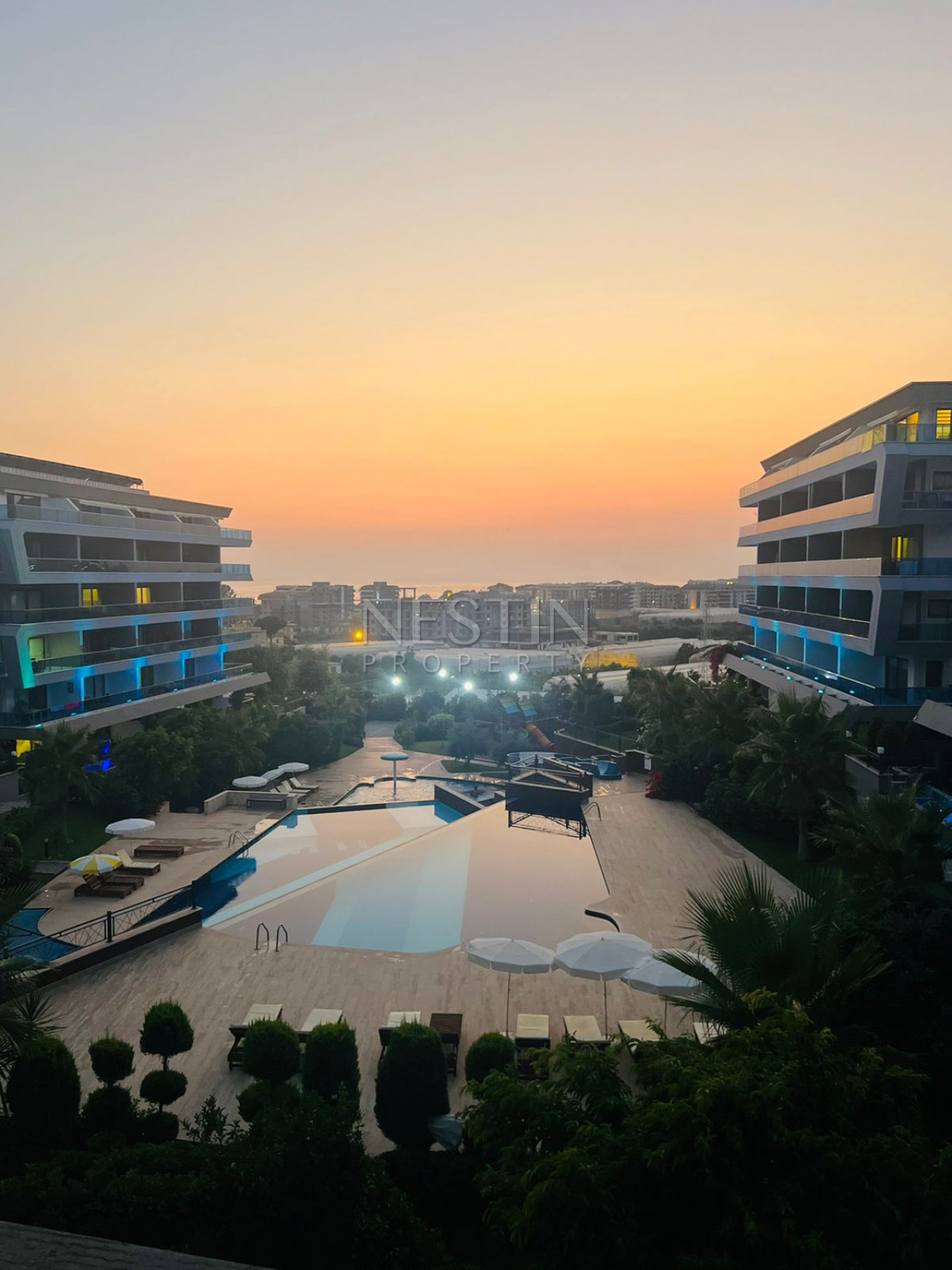 Просторный садовый дуплекс 3+1 в районе Каргыджак фото 32