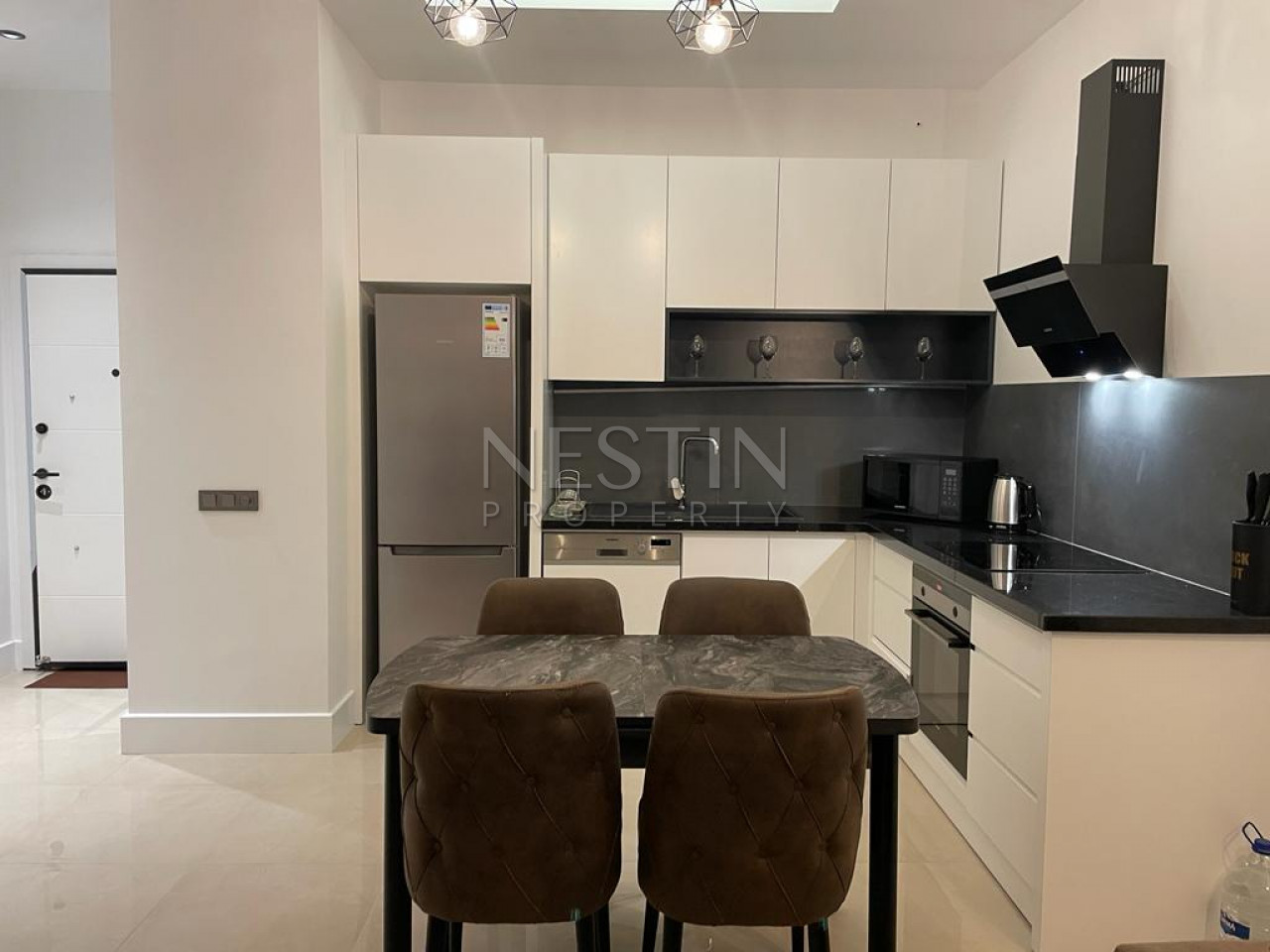 Стильная квартира 1+1 в хорошем комплексе, в центре города Аланья фото 9