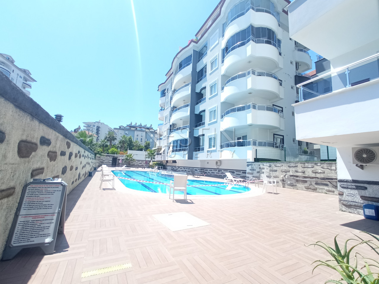 Квартира 2+1 в районе Джикджилли в 850 метрах от Средиземного моря фото 2