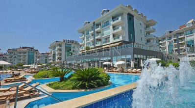 Квартира 1+1 в жилом комплексе с отельной инфраструктурой в районе Оба фото 1