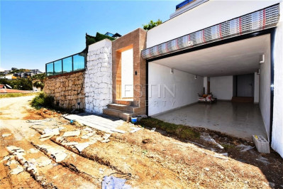 Вилла 4+1 с панорамным видом на море и горы в районе Каргыджак фото 7