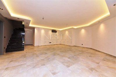 Вилла 4+1 с панорамным видом на море и горы в районе Каргыджак фото 11