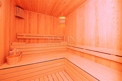 Вилла 4+1 с панорамным видом на море и горы в районе Каргыджак фото 28