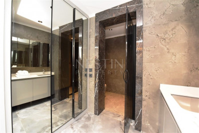 Вилла 4+1 с панорамным видом на море и горы в районе Каргыджак фото 32