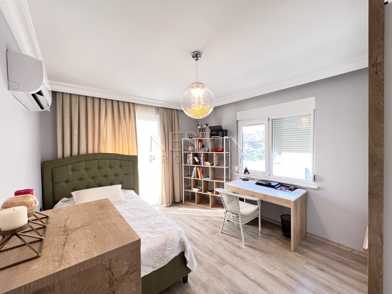 Вилла планировки 4+1 в районе Каргыджак фото 11