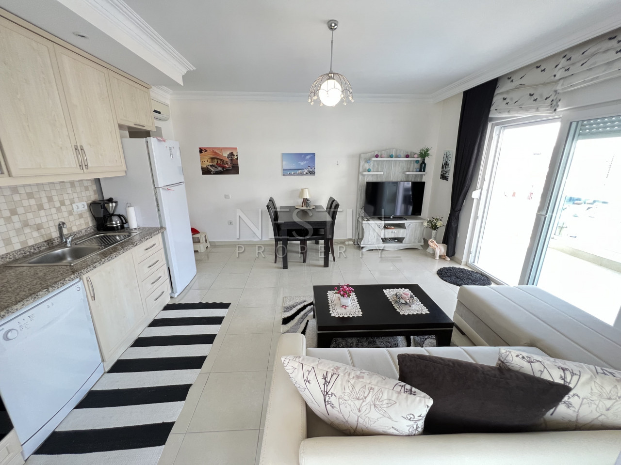 Квартира 1+1 в районе Махмутлар в 300 м от Средиземного моря фото 3