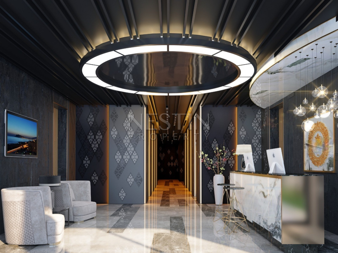 Апартаменты 1+1 в новом комплексе на первой береговой линии в районе Оба фото 6