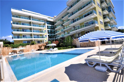 Квартира 1+1 в 500 м от Средиземного моря в районе Кестель фото 1