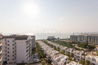 Квартира-пентхаус 3+1 в 200 метрах от моря в районе Каргыджак фото 52