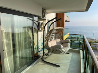 Апартаменты 1+1 в новом комплексе на первой береговой линии в районе Махмутлар фото 23