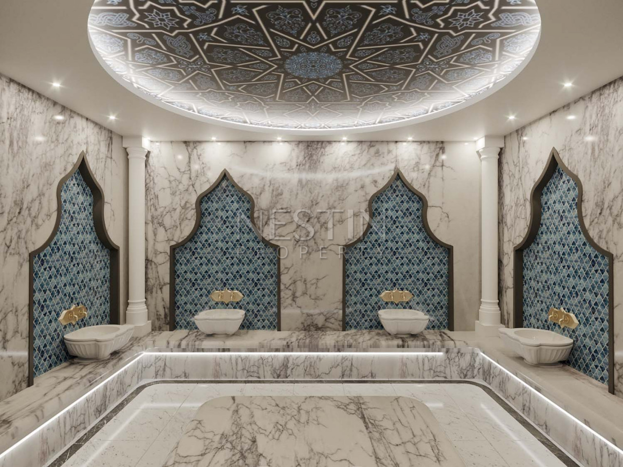 Новый ЖК на этапе строительства в районе Махмутлар фото 34