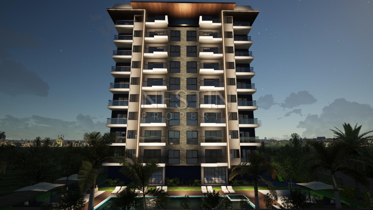 Новый жилой комплекс на этапе строительства в центре Махмутлара в рассрочку фото 3