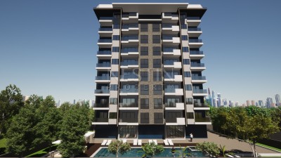 Новый жилой комплекс на этапе строительства в центре Махмутлара в рассрочку фото 4