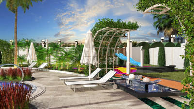 Прекрасная квартира 1+1 в центре города Алании фото 12