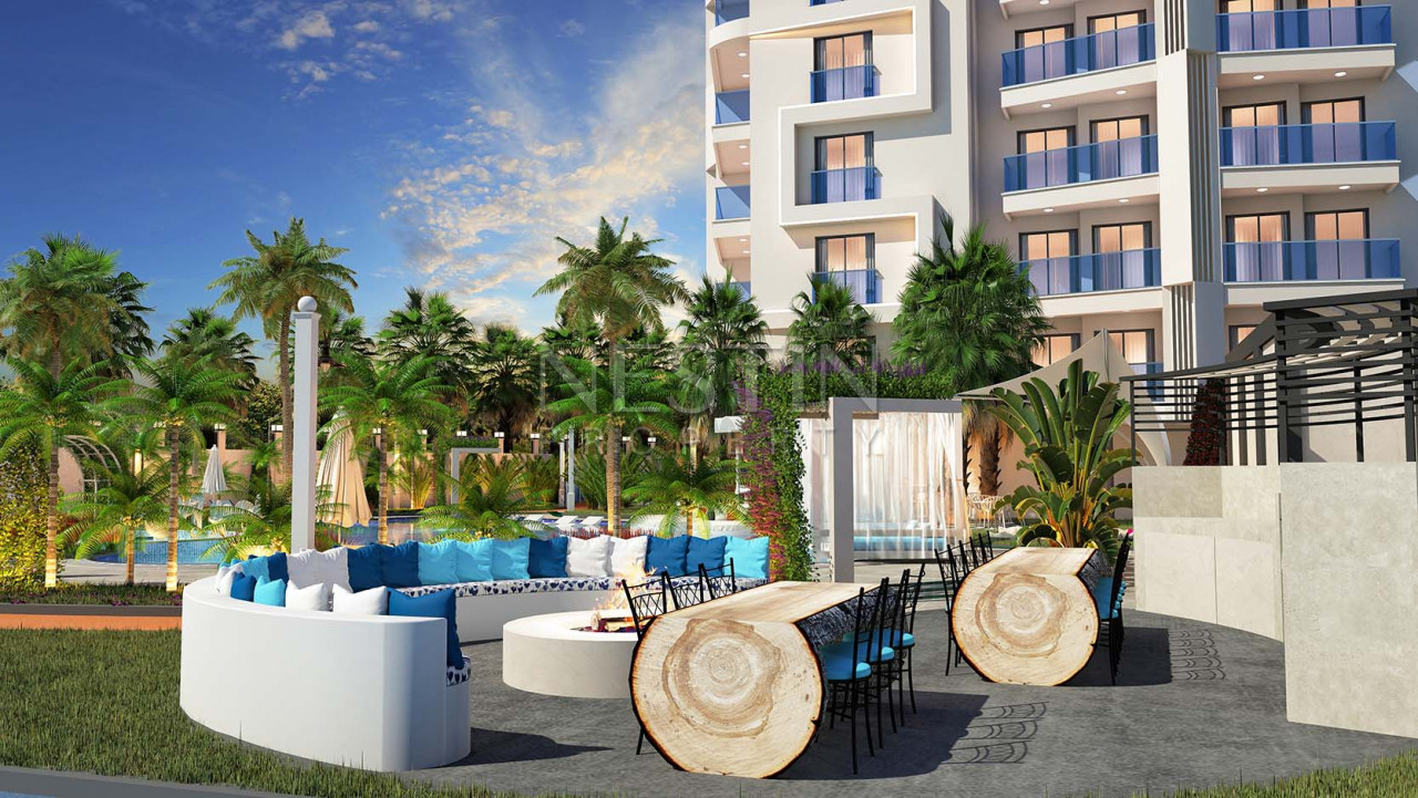 Прекрасная квартира 1+1 в центре города Алании фото 14