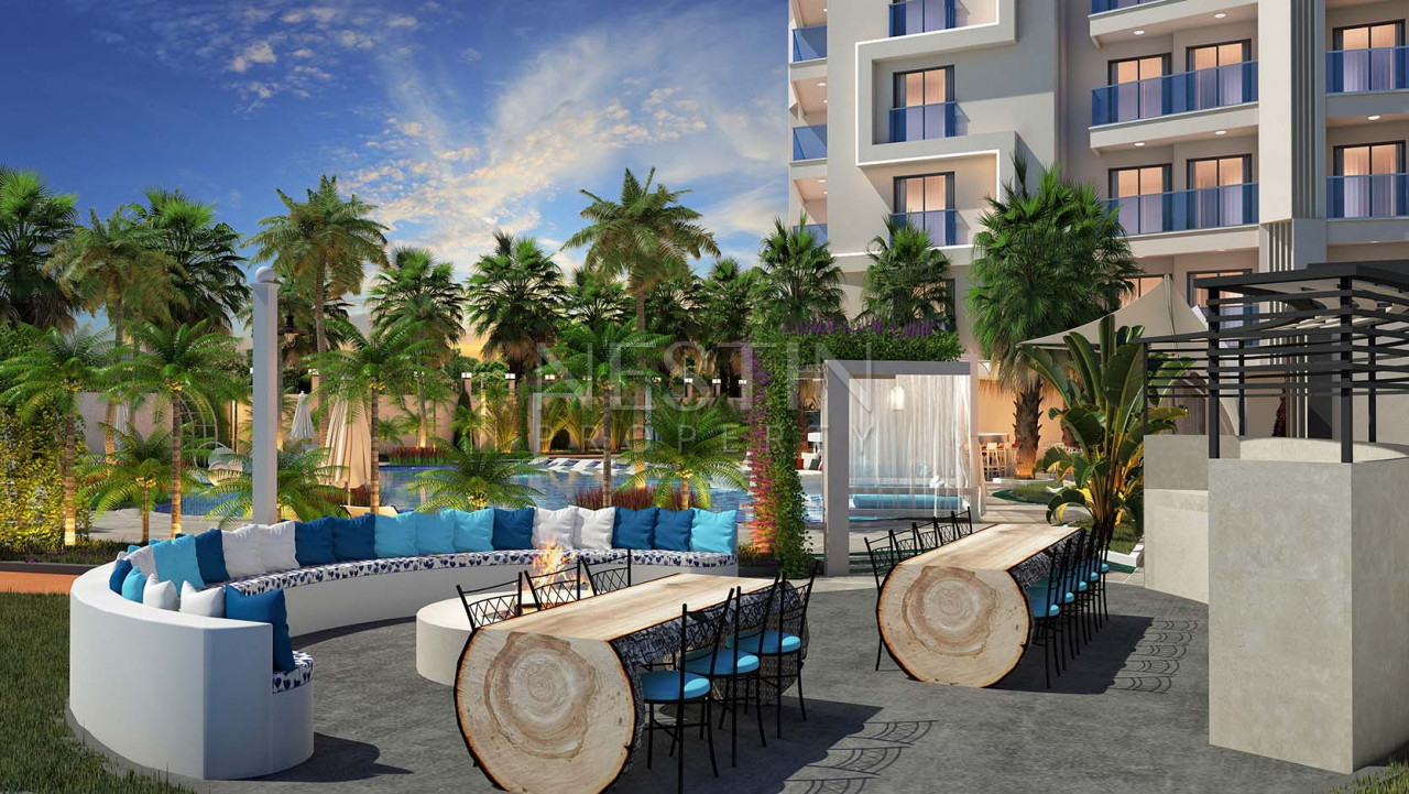 Прекрасная квартира 1+1 в центре города Алании фото 19