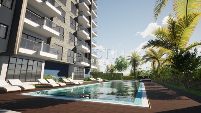 Новый жилой комплекс на этапе строительства в центре Махмутлара в рассрочку фото 7