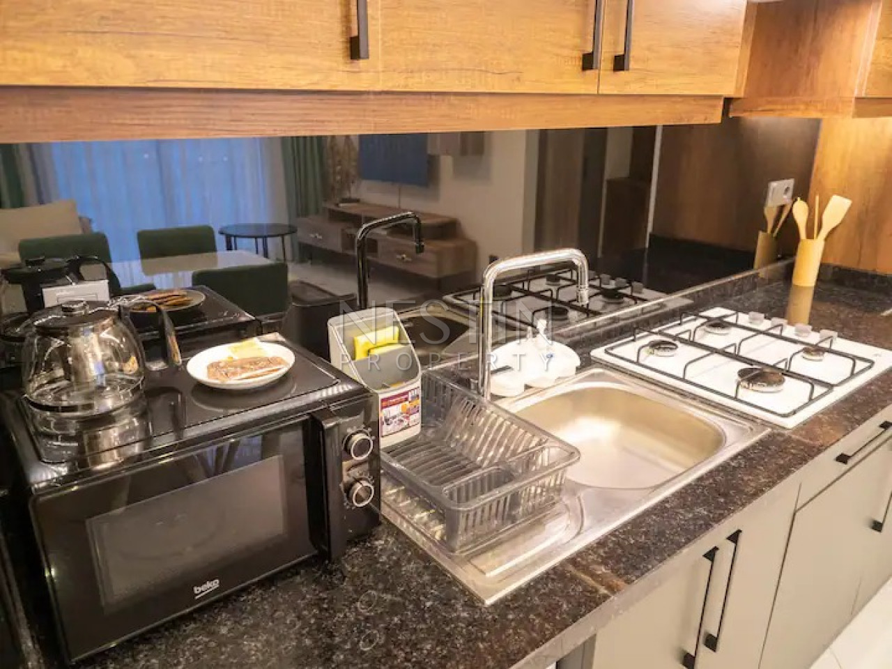 Квартира 1+1 в хорошем комплексе района Махмутлар фото 8