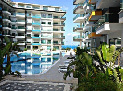 Просторная квартира 1+1 в комплексе района Каргыджак фото 4