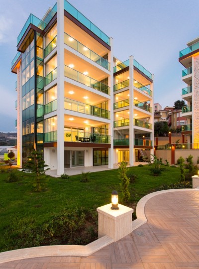 Большие квартиры 2+1 и 3+1 в районе Каргыджак с видом на море фото 6