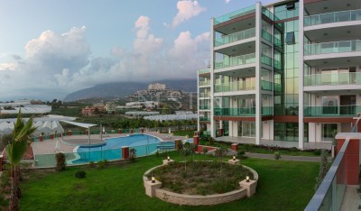 Большие квартиры 2+1 и 3+1 в районе Каргыджак с видом на море фото 7