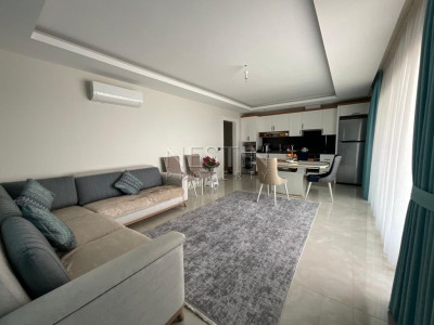 Просторная квартира 1+1 с видом на море в районе Махмутлар фото 2