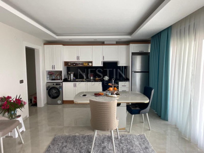 Просторная квартира 1+1 с видом на море в районе Махмутлар фото 4