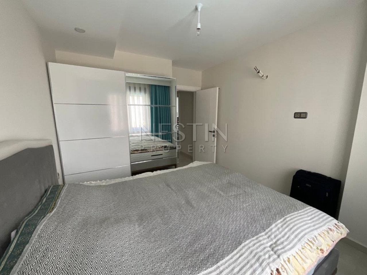 Просторная квартира 1+1 с видом на море в районе Махмутлар фото 8