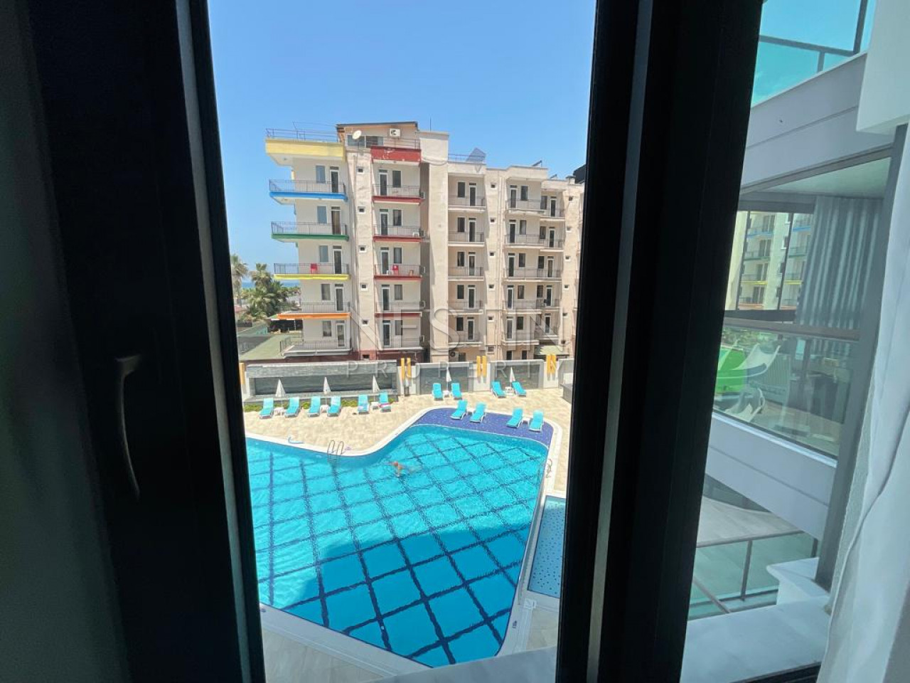 Просторная квартира 1+1 с видом на море в районе Махмутлар фото 12