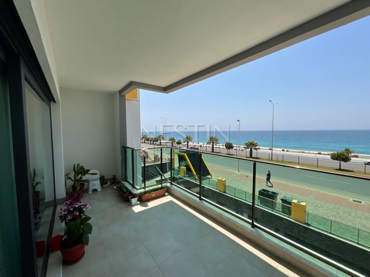 Просторная квартира 1+1 с видом на море в районе Махмутлар фото 14