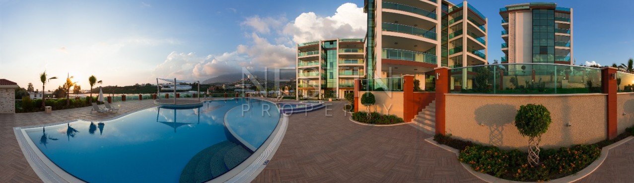 Большие квартиры 2+1 и 3+1 в районе Каргыджак с видом на море фото 9