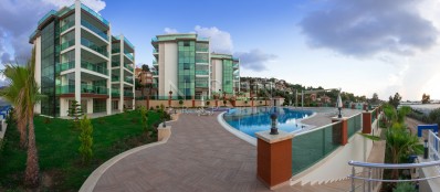 Большие квартиры 2+1 и 3+1 в районе Каргыджак с видом на море фото 11