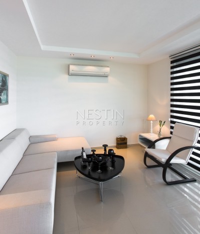 Большие квартиры 2+1 и 3+1 в районе Каргыджак с видом на море фото 23