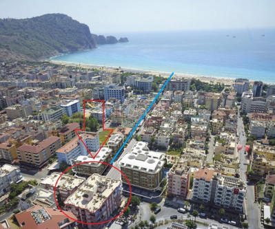 Квартира 3+1 в центре города Аланья в 300 м от моря фото 2
