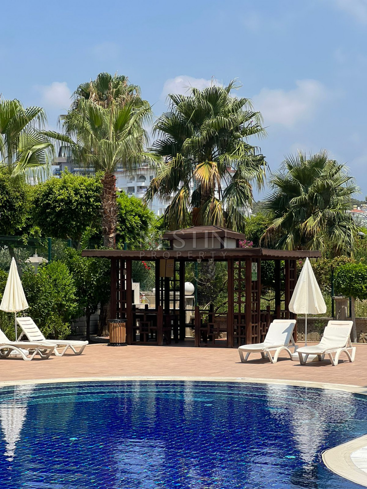 Садовый дуплекс 3+1 в уютном комплексе района Кестель фото 12