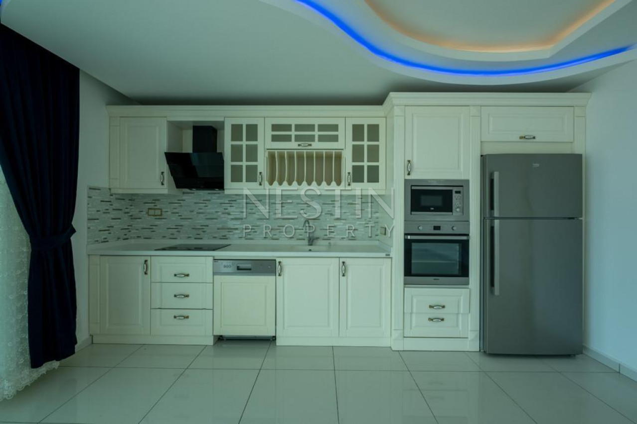 Квартира пентхаус 5+1 с шикарным видом в районе Джикджилли фото 13