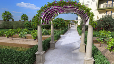 Квартиры 1+1 и 2+1 в новом ЖК на этапе строительства в районе Демирташ фото 16