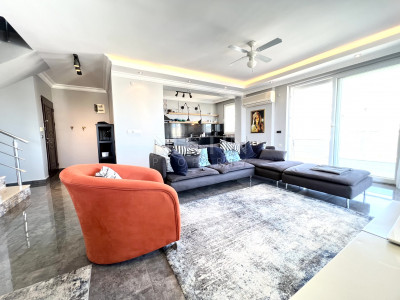 Квартира-дуплекс 3+1 в районе Махмутлар в 900 м от Средиземного моря фото 14