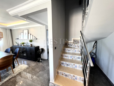 Квартира-дуплекс 3+1 в районе Махмутлар в 900 м от Средиземного моря фото 15